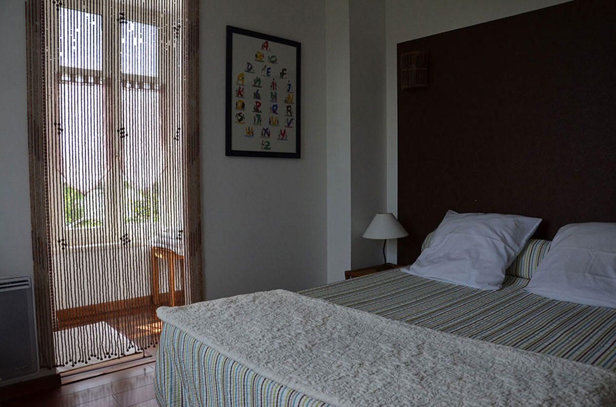 Chambre côté jardin